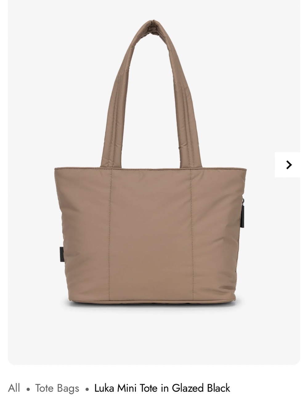 Luka Mini Tote in Taupe